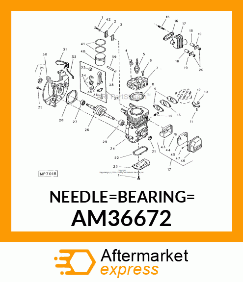 Needle Bearing AM36672