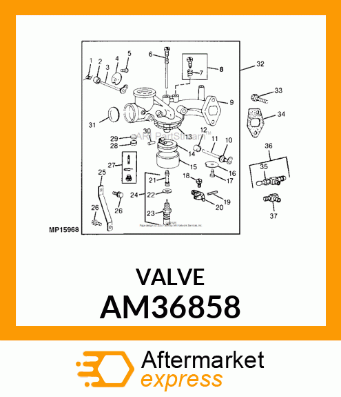 VALVE AM36858