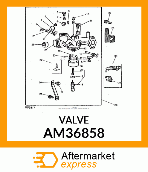 VALVE AM36858