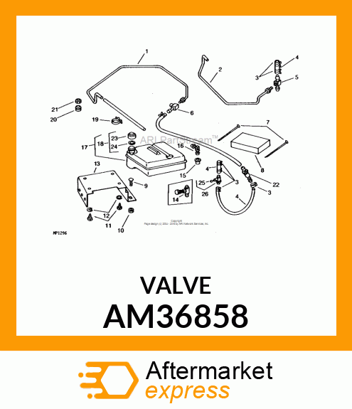 VALVE AM36858