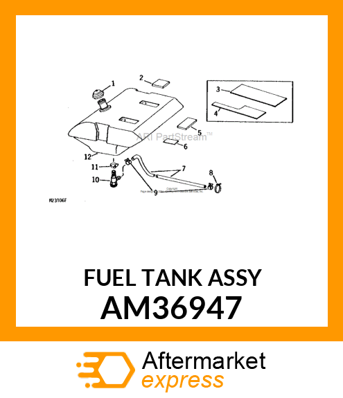 Fuel Tank AM36947