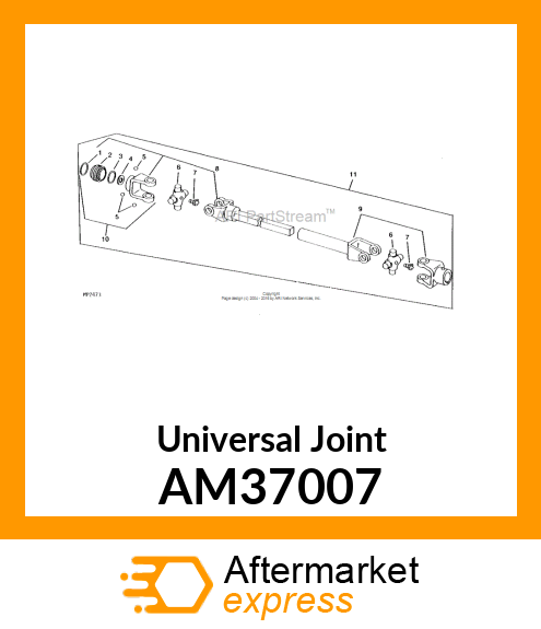 Universal Joint AM37007
