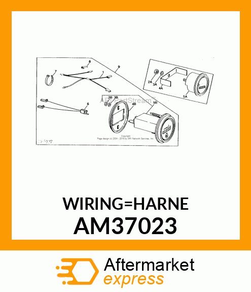 WIRING HARNESS ASSY AM37023