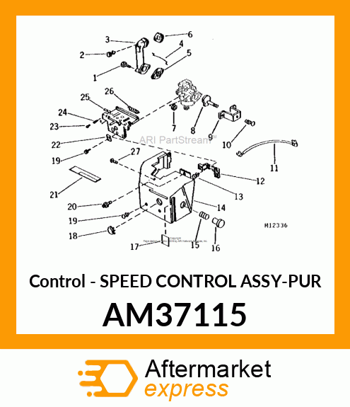 Control - SPEED CONTROL ASSY-PUR AM37115