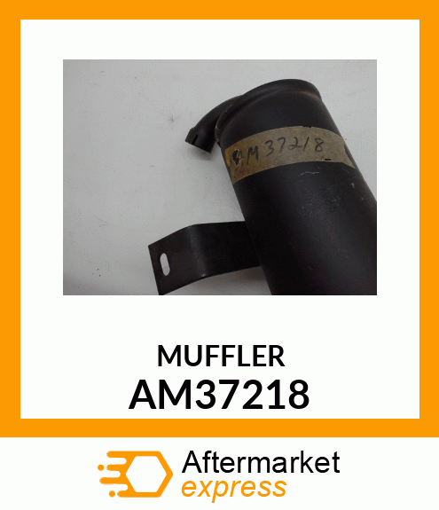 Muffler AM37218