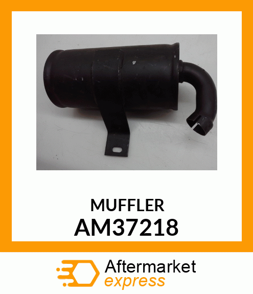 Muffler AM37218