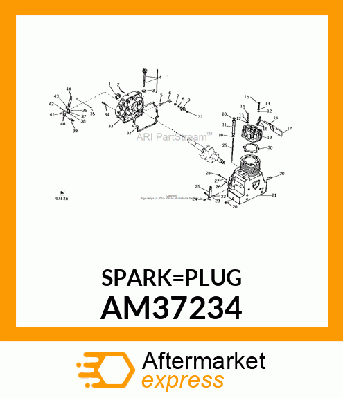 SPARK PLUG AM37234