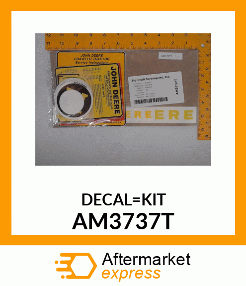 KIT ,DECAL AM3737T