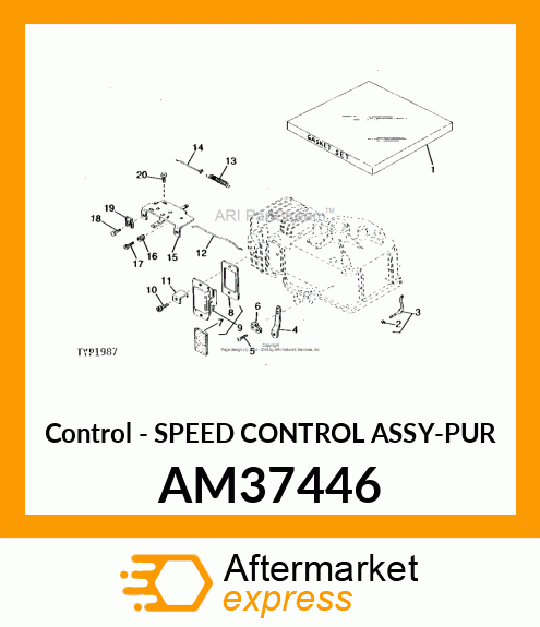 Control - SPEED CONTROL ASSY-PUR AM37446