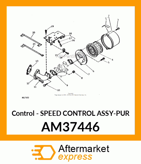 Control - SPEED CONTROL ASSY-PUR AM37446