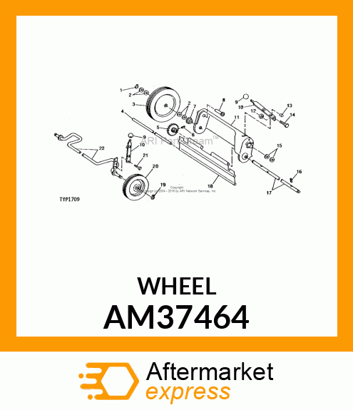 Wheel AM37464