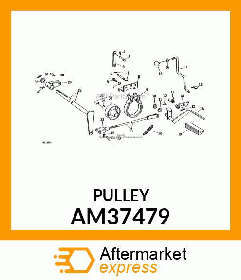Pulley Kit AM37479