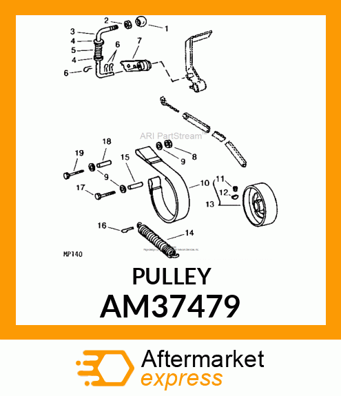 Pulley Kit AM37479