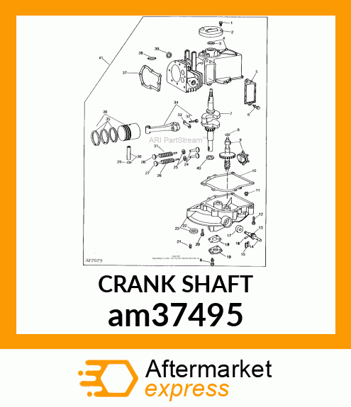 CRANKSHAFT am37495