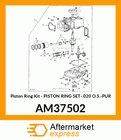 Piston Ring Kit AM37502