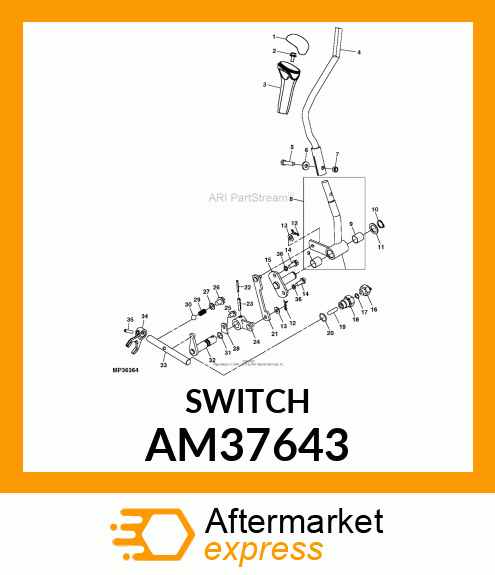 SWITCH, NEUTRAL AM37643