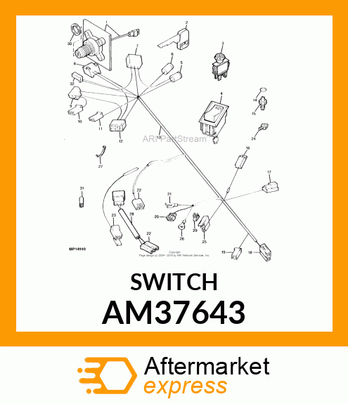 SWITCH, NEUTRAL AM37643