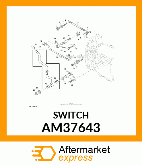 SWITCH, NEUTRAL AM37643