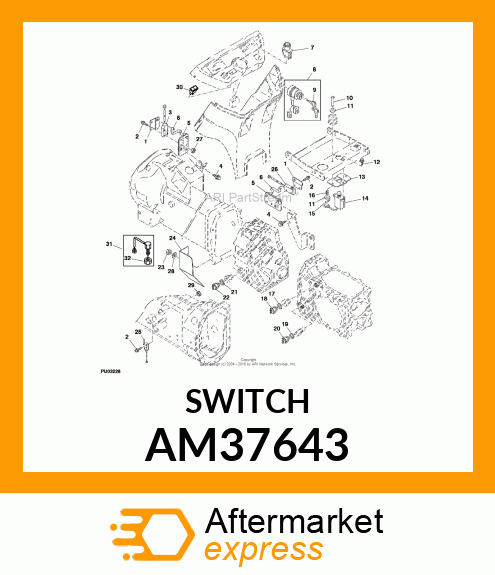 SWITCH, NEUTRAL AM37643