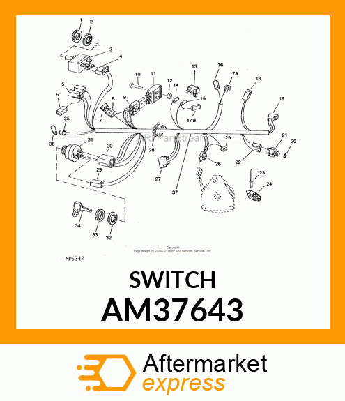 SWITCH, NEUTRAL AM37643