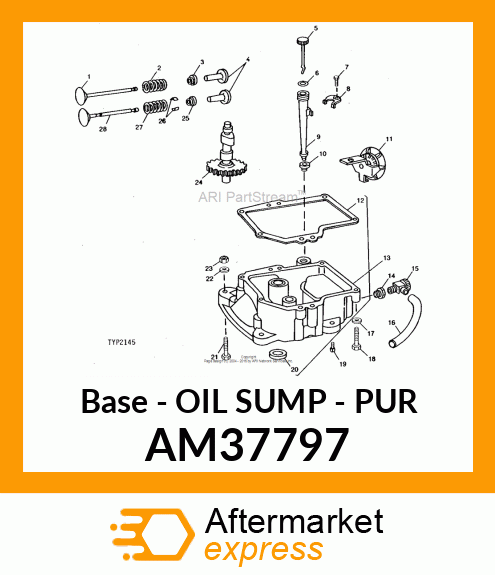 Base - OIL SUMP - PUR AM37797