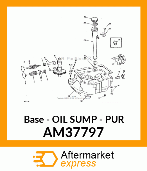 Base - OIL SUMP - PUR AM37797