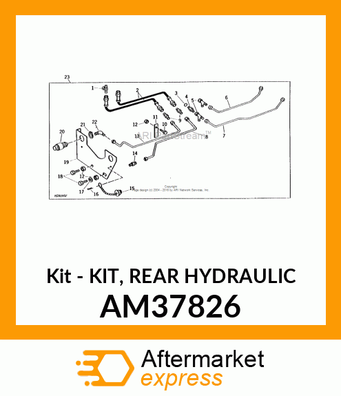 Kit - KIT, REAR HYDRAULIC AM37826