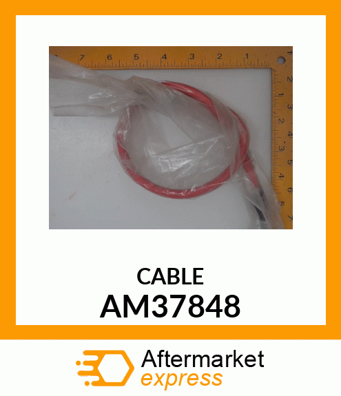 Positive Battery Cable Pur AM37848