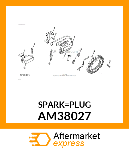 SPARK PLUG AM38027