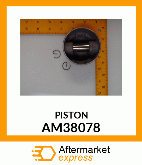 Piston - +.020 PISTON & PIN-PUR AM38078