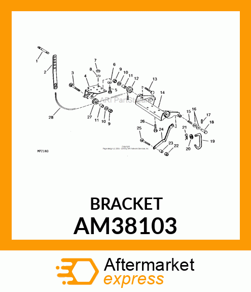 Bracket AM38103