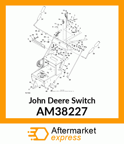 SWITCH, IGNITION AM38227