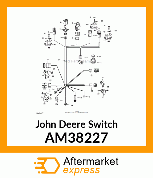 SWITCH, IGNITION AM38227