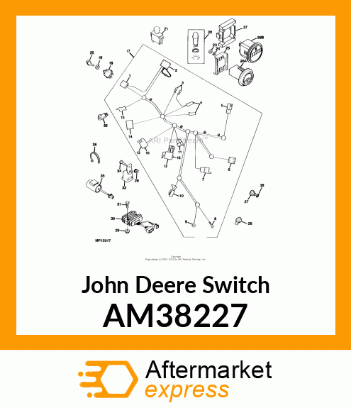 SWITCH, IGNITION AM38227