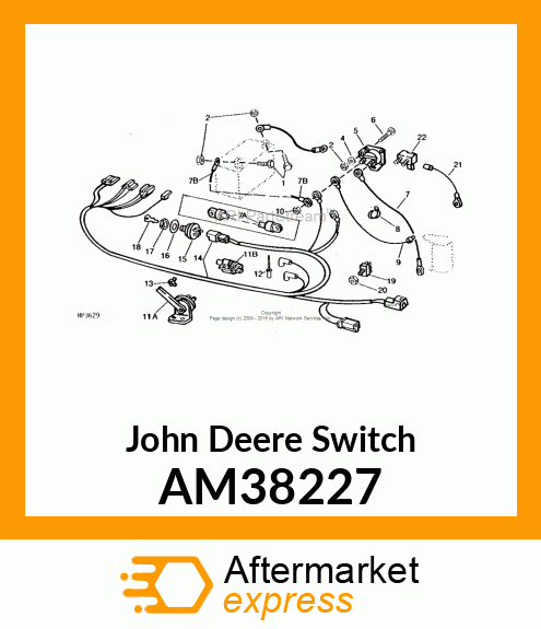 SWITCH, IGNITION AM38227