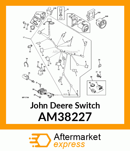 SWITCH, IGNITION AM38227