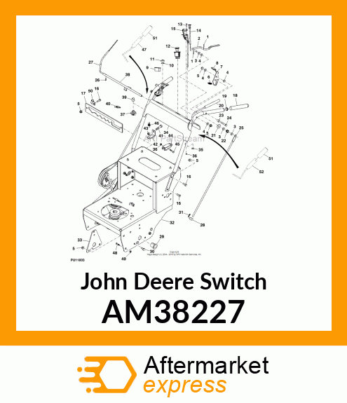 SWITCH, IGNITION AM38227