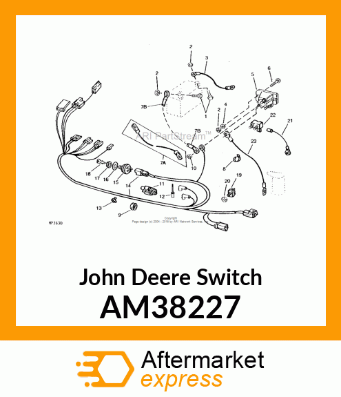 SWITCH, IGNITION AM38227