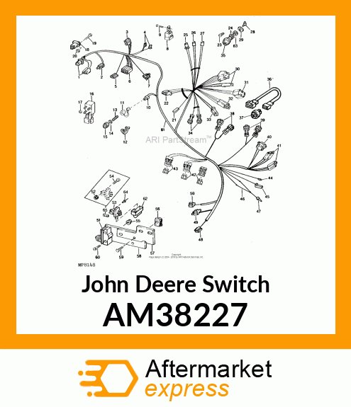 SWITCH, IGNITION AM38227