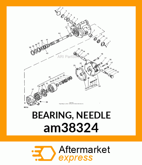 BEARING, NEEDLE am38324