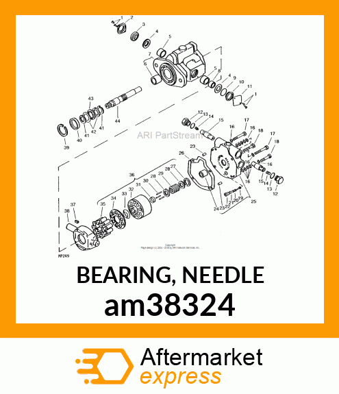 BEARING, NEEDLE am38324