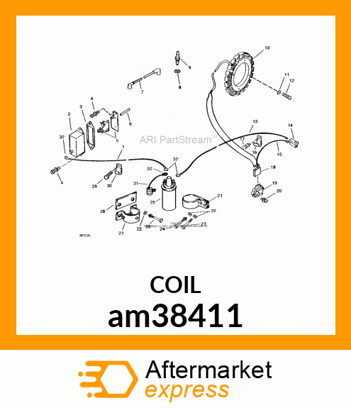 COIL, ASSEMBLY am38411