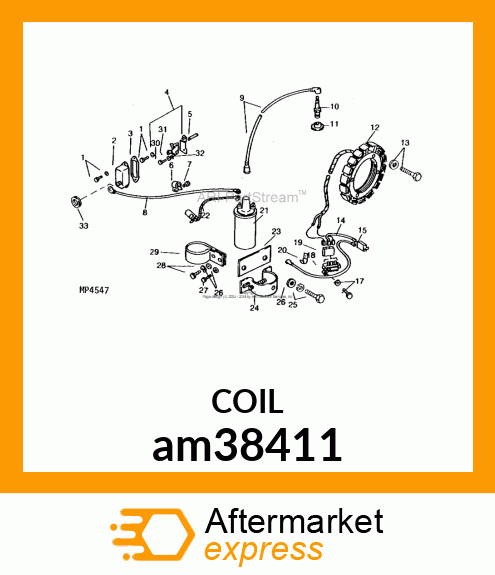 COIL, ASSEMBLY am38411