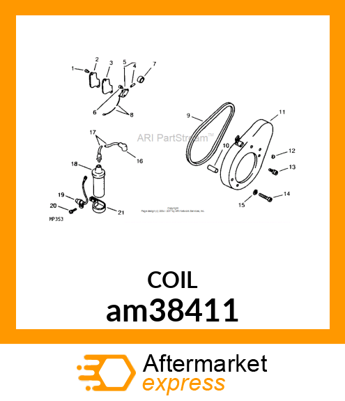 COIL, ASSEMBLY am38411