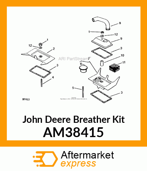 KIT, BREATHER AM38415