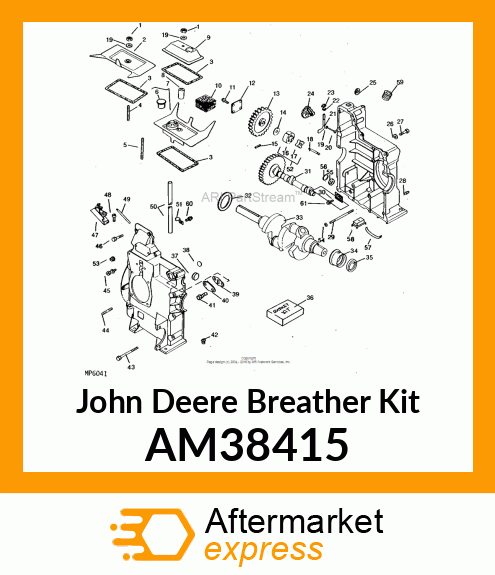 KIT, BREATHER AM38415