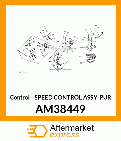 Control - SPEED CONTROL ASSY-PUR AM38449