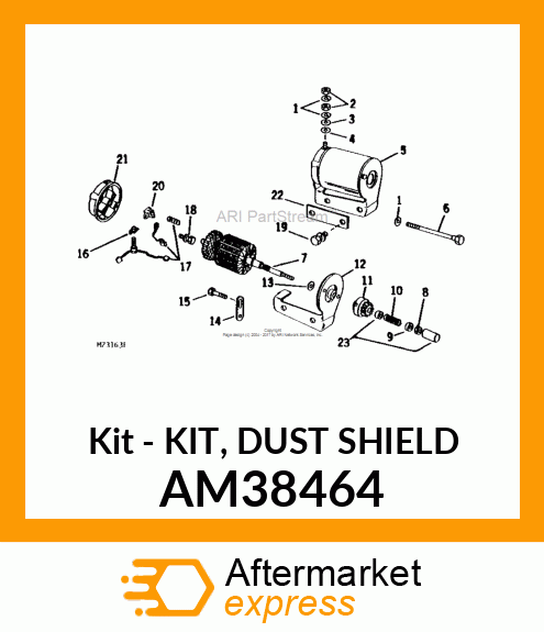 Kit - KIT, DUST SHIELD AM38464