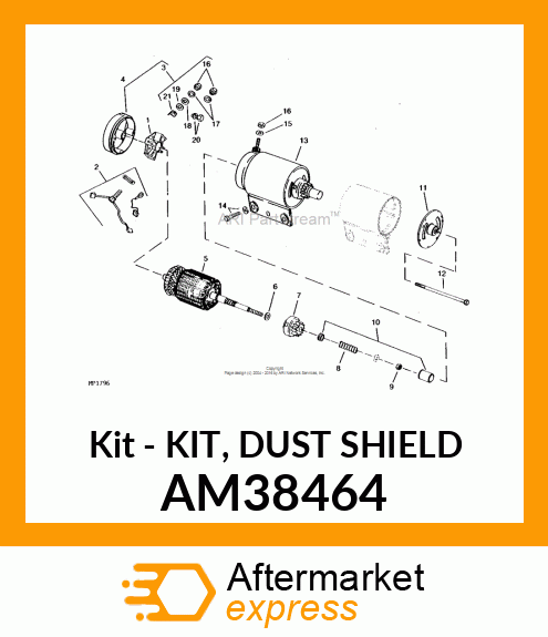 Kit - KIT, DUST SHIELD AM38464