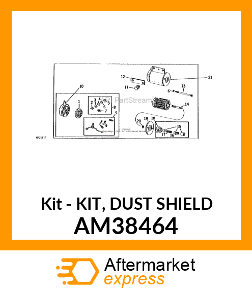 Kit - KIT, DUST SHIELD AM38464